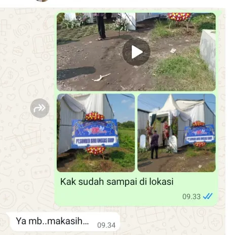 Pengiriman Karangan Bunga Muncang